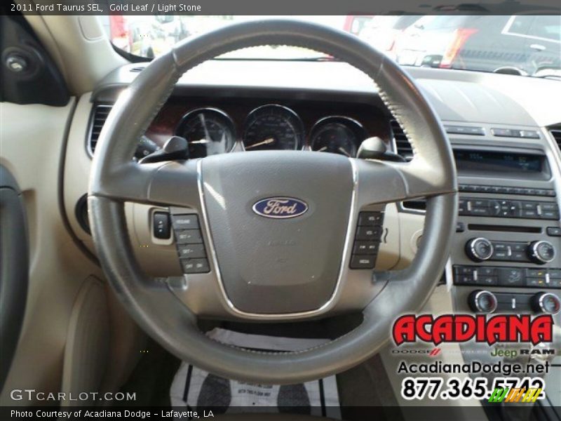 Gold Leaf / Light Stone 2011 Ford Taurus SEL