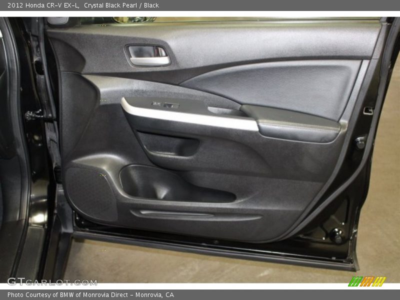 Crystal Black Pearl / Black 2012 Honda CR-V EX-L