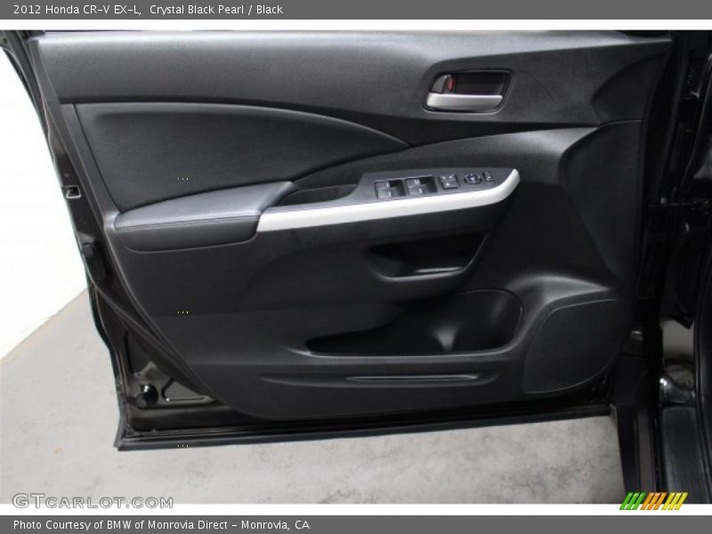 Crystal Black Pearl / Black 2012 Honda CR-V EX-L