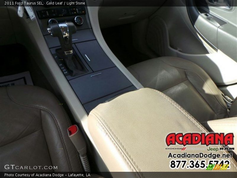 Gold Leaf / Light Stone 2011 Ford Taurus SEL