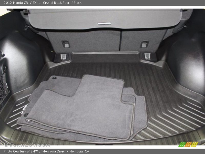 Crystal Black Pearl / Black 2012 Honda CR-V EX-L