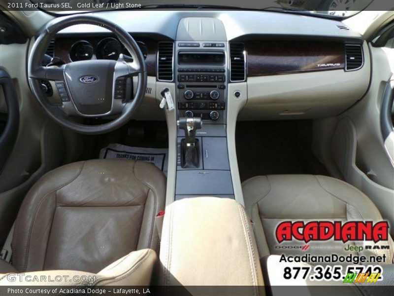 Gold Leaf / Light Stone 2011 Ford Taurus SEL