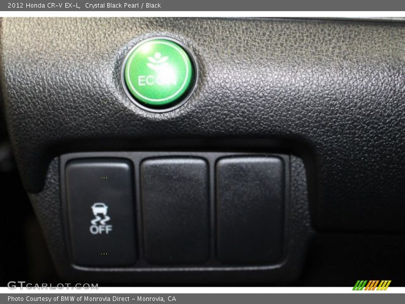 Crystal Black Pearl / Black 2012 Honda CR-V EX-L