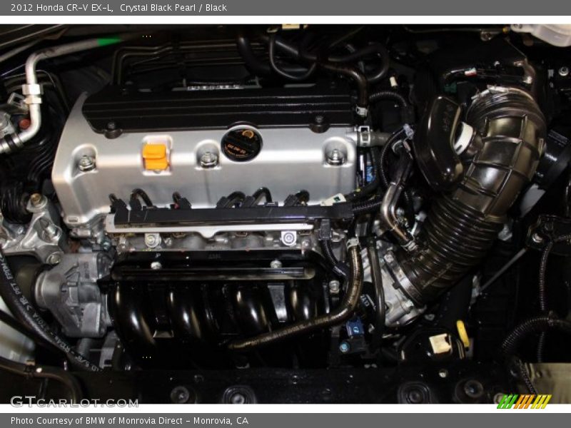 Crystal Black Pearl / Black 2012 Honda CR-V EX-L