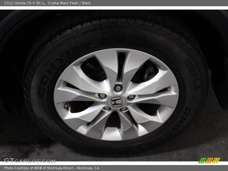 Crystal Black Pearl / Black 2012 Honda CR-V EX-L