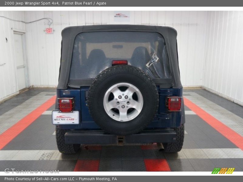 Patriot Blue Pearl / Agate 2000 Jeep Wrangler Sport 4x4