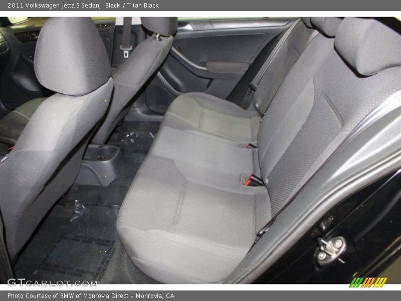 Black / Titan Black 2011 Volkswagen Jetta S Sedan