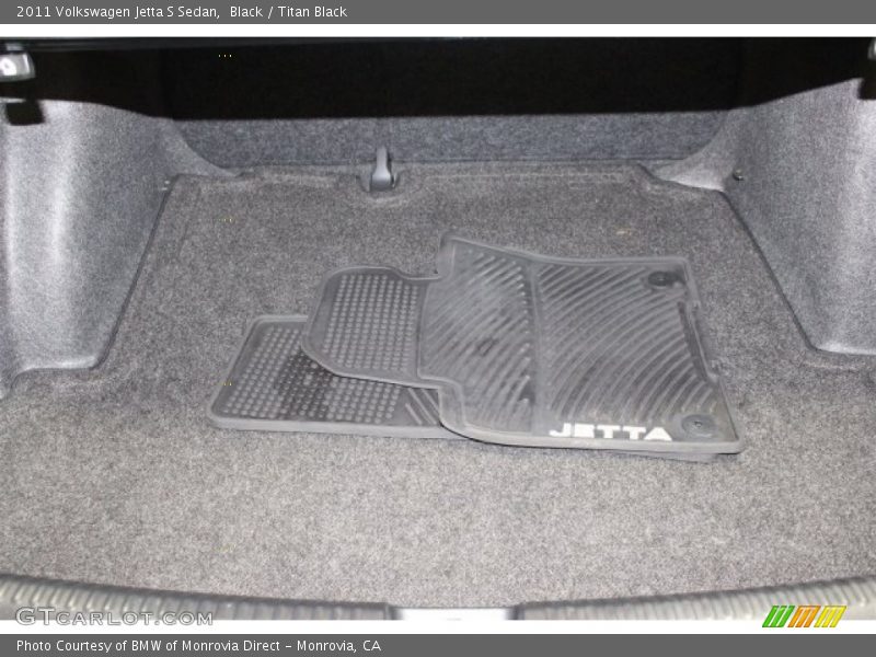 Black / Titan Black 2011 Volkswagen Jetta S Sedan