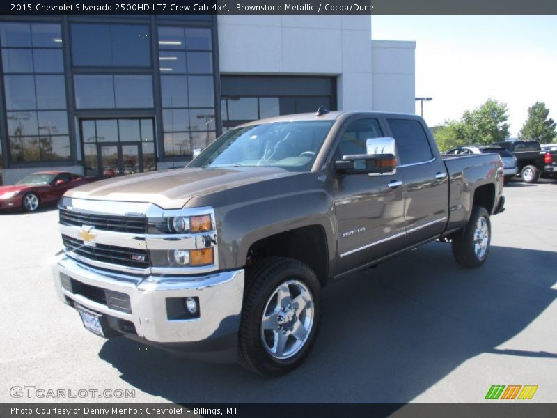 Brownstone Metallic / Cocoa/Dune 2015 Chevrolet Silverado 2500HD LTZ Crew Cab 4x4