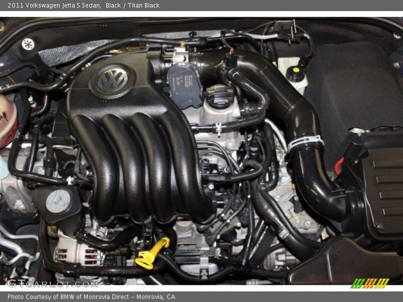 Black / Titan Black 2011 Volkswagen Jetta S Sedan