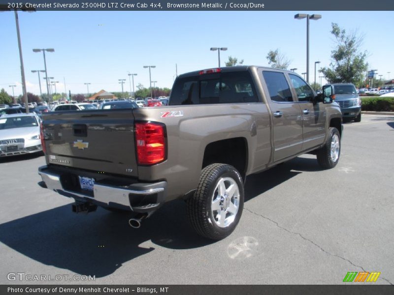 Brownstone Metallic / Cocoa/Dune 2015 Chevrolet Silverado 2500HD LTZ Crew Cab 4x4