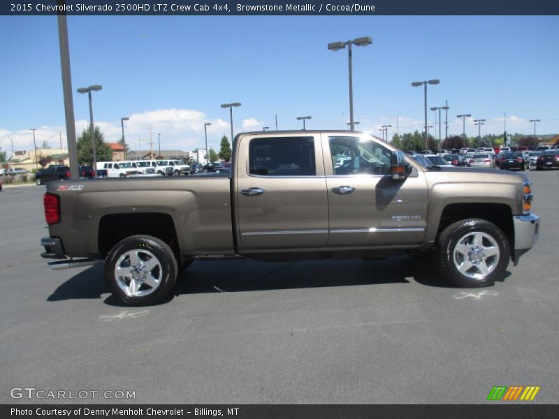 Brownstone Metallic / Cocoa/Dune 2015 Chevrolet Silverado 2500HD LTZ Crew Cab 4x4