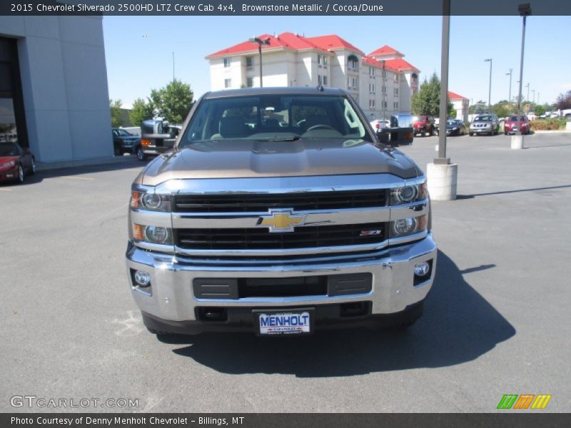 Brownstone Metallic / Cocoa/Dune 2015 Chevrolet Silverado 2500HD LTZ Crew Cab 4x4