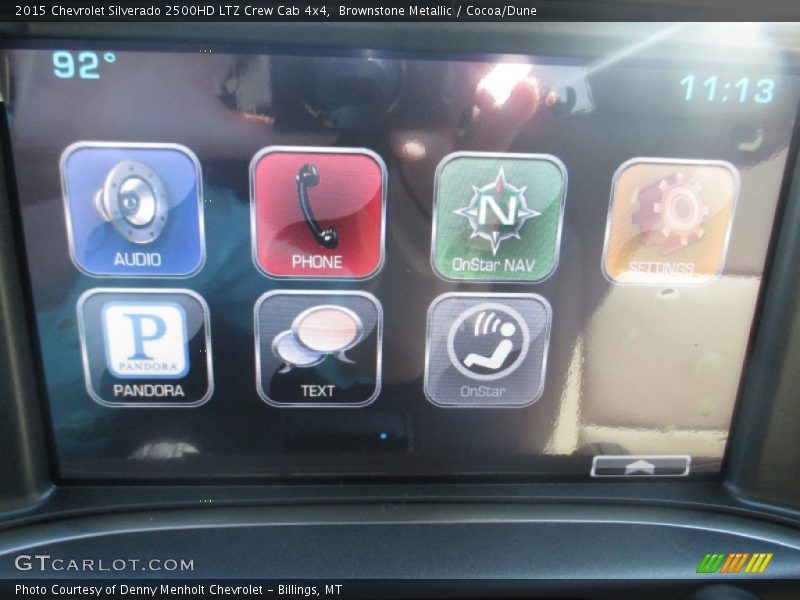 Brownstone Metallic / Cocoa/Dune 2015 Chevrolet Silverado 2500HD LTZ Crew Cab 4x4