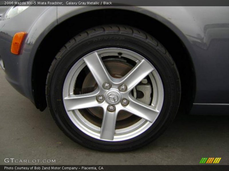 Galaxy Gray Metallic / Black 2006 Mazda MX-5 Miata Roadster