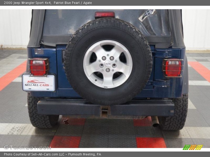 Patriot Blue Pearl / Agate 2000 Jeep Wrangler Sport 4x4