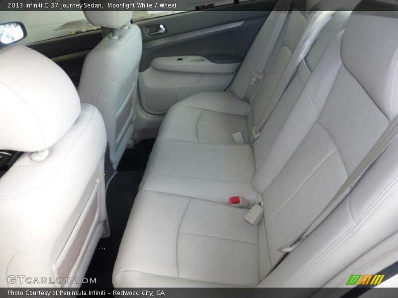 Moonlight White / Wheat 2013 Infiniti G 37 Journey Sedan