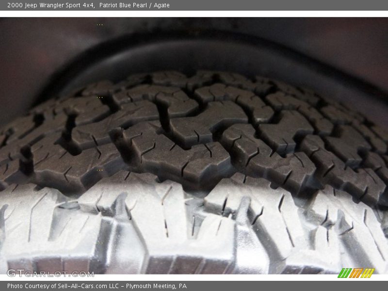 Patriot Blue Pearl / Agate 2000 Jeep Wrangler Sport 4x4