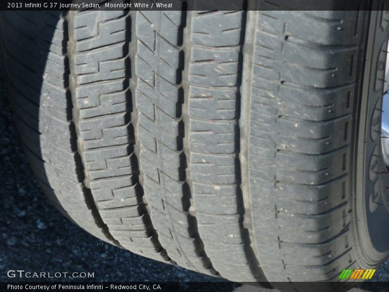 Moonlight White / Wheat 2013 Infiniti G 37 Journey Sedan