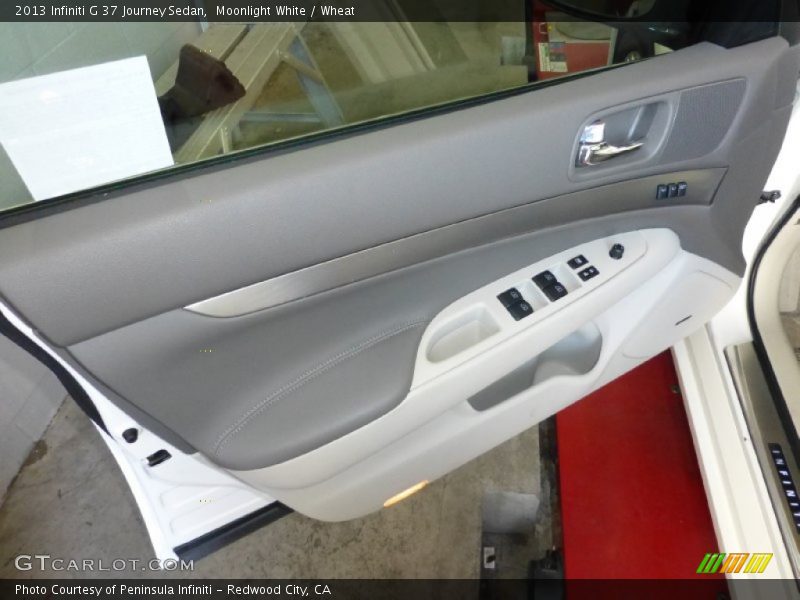 Moonlight White / Wheat 2013 Infiniti G 37 Journey Sedan