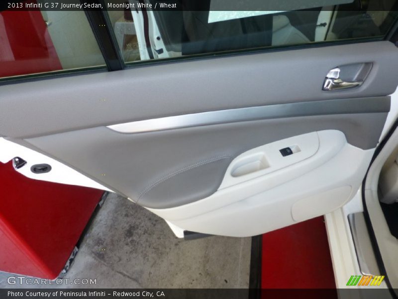 Moonlight White / Wheat 2013 Infiniti G 37 Journey Sedan