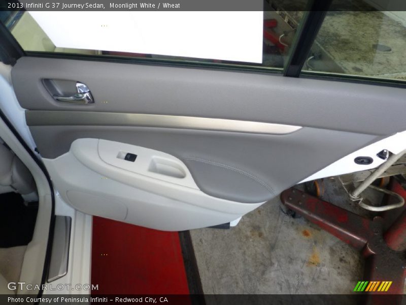 Moonlight White / Wheat 2013 Infiniti G 37 Journey Sedan