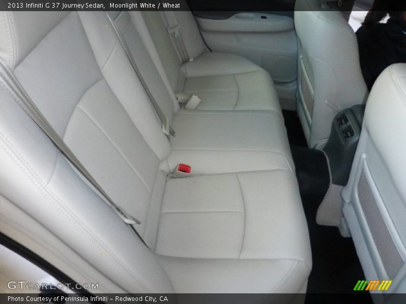 Moonlight White / Wheat 2013 Infiniti G 37 Journey Sedan