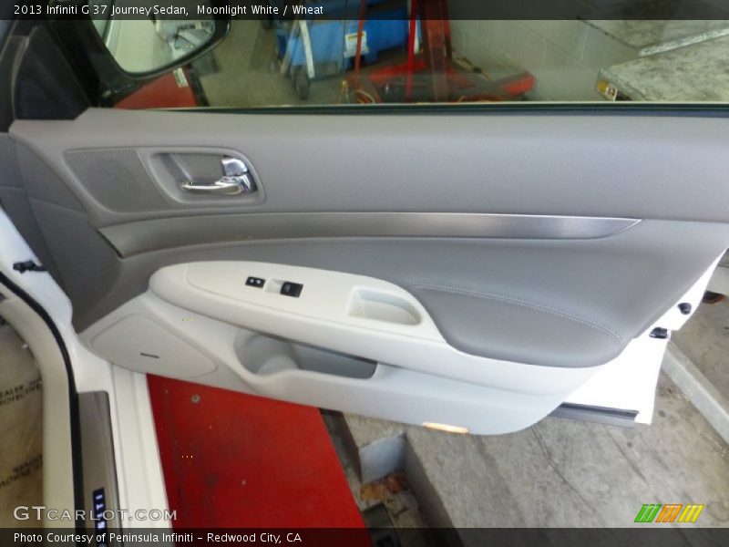 Moonlight White / Wheat 2013 Infiniti G 37 Journey Sedan