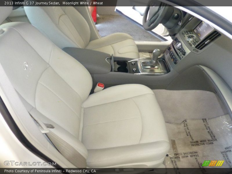 Moonlight White / Wheat 2013 Infiniti G 37 Journey Sedan