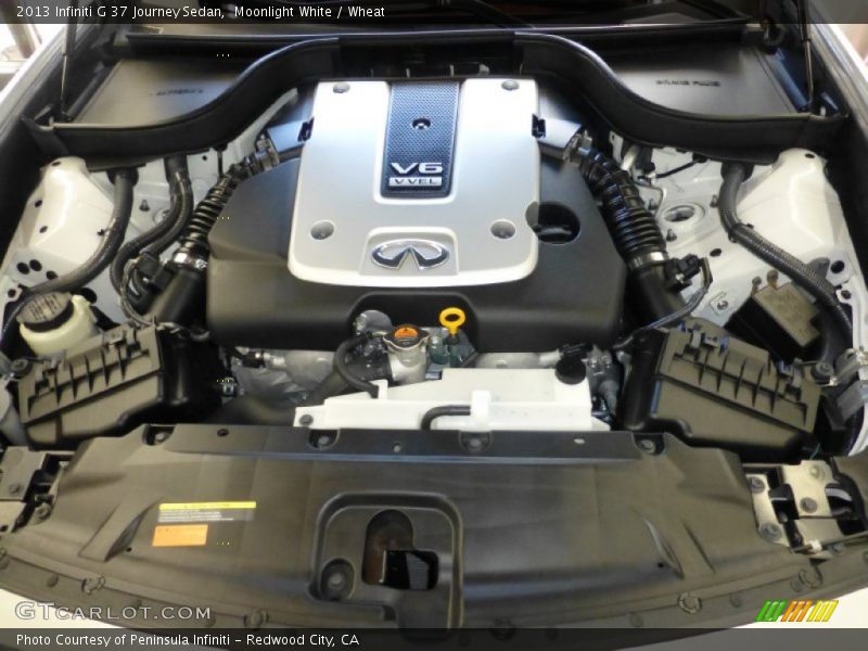 Moonlight White / Wheat 2013 Infiniti G 37 Journey Sedan