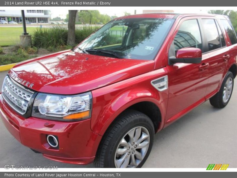 Firenze Red Metallic / Ebony 2014 Land Rover LR2 HSE 4x4