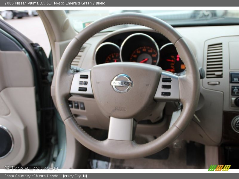 Mystic Emerald Green / Blond 2005 Nissan Altima 3.5 SL