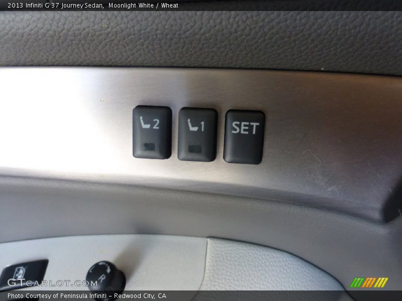Moonlight White / Wheat 2013 Infiniti G 37 Journey Sedan