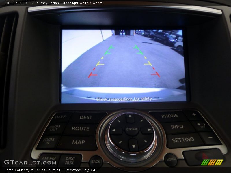 Moonlight White / Wheat 2013 Infiniti G 37 Journey Sedan