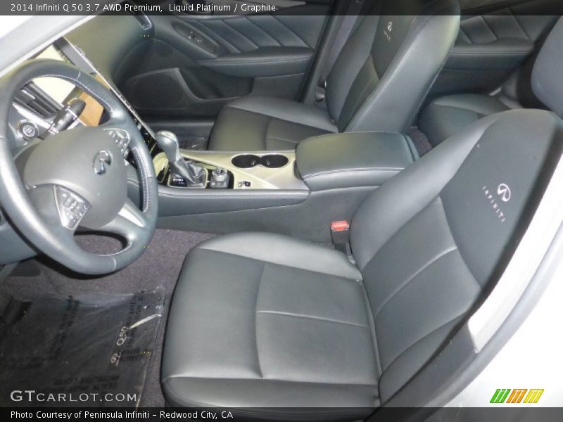  2014 Q 50 3.7 AWD Premium Graphite Interior