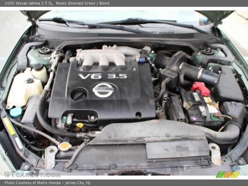Mystic Emerald Green / Blond 2005 Nissan Altima 3.5 SL