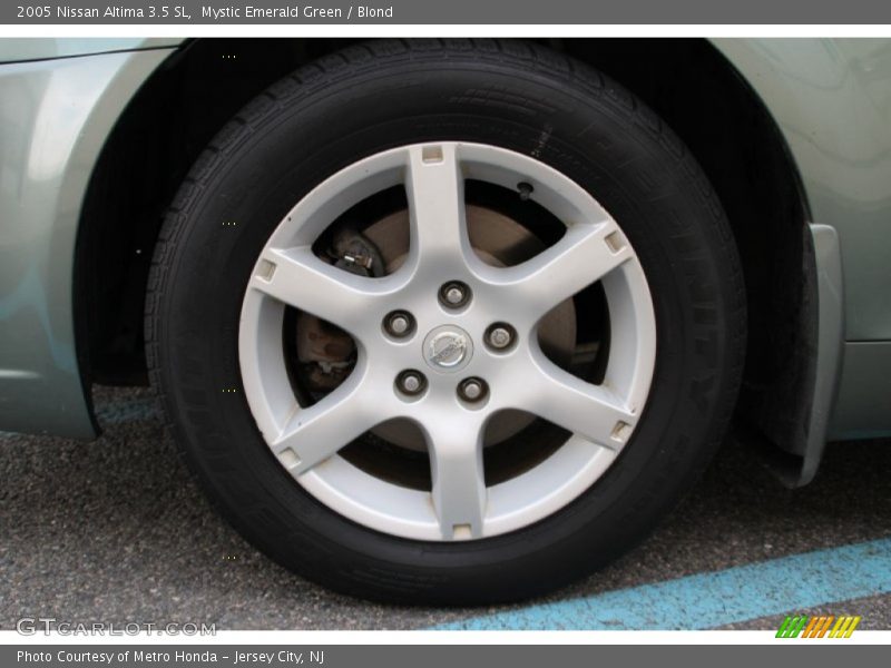 Mystic Emerald Green / Blond 2005 Nissan Altima 3.5 SL