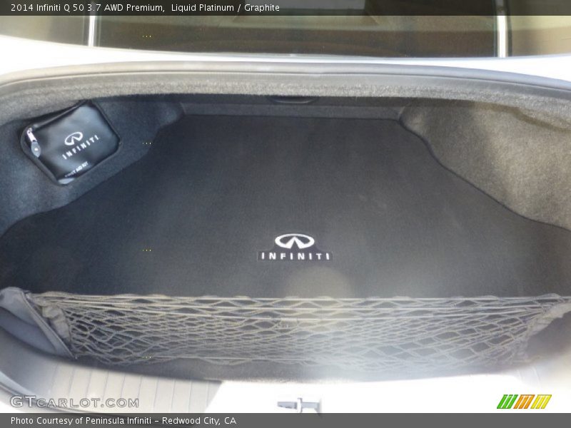 Liquid Platinum / Graphite 2014 Infiniti Q 50 3.7 AWD Premium