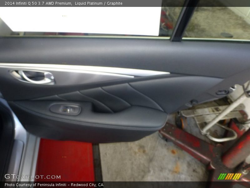 Liquid Platinum / Graphite 2014 Infiniti Q 50 3.7 AWD Premium