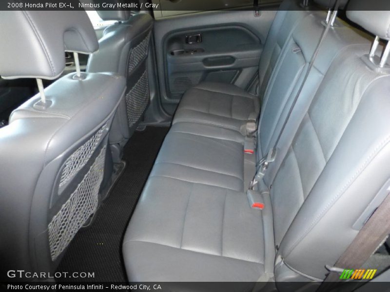 Nimbus Gray Metallic / Gray 2008 Honda Pilot EX-L