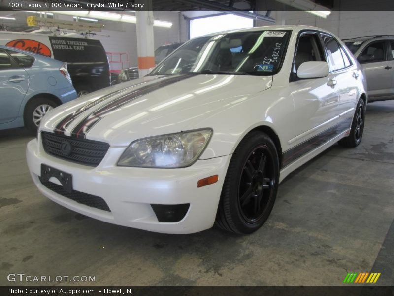 Crystal White / Ivory 2003 Lexus IS 300 Sedan