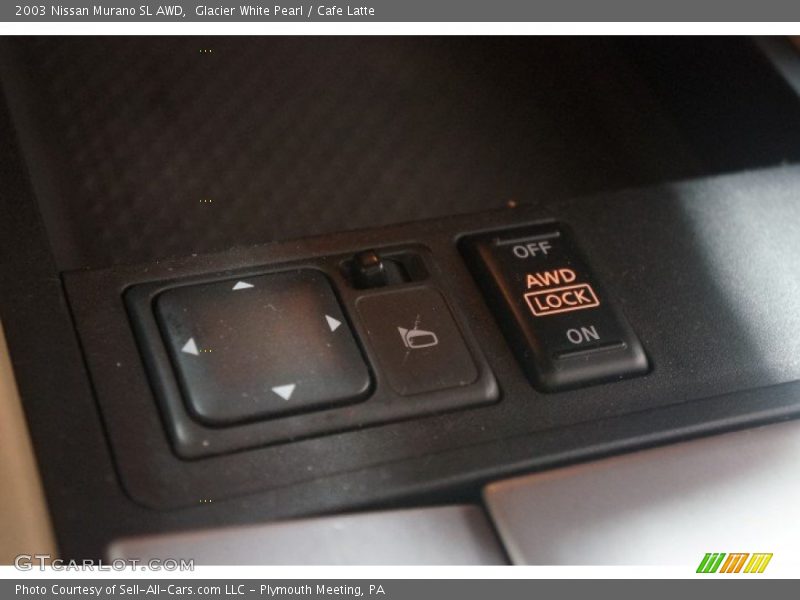 Glacier White Pearl / Cafe Latte 2003 Nissan Murano SL AWD
