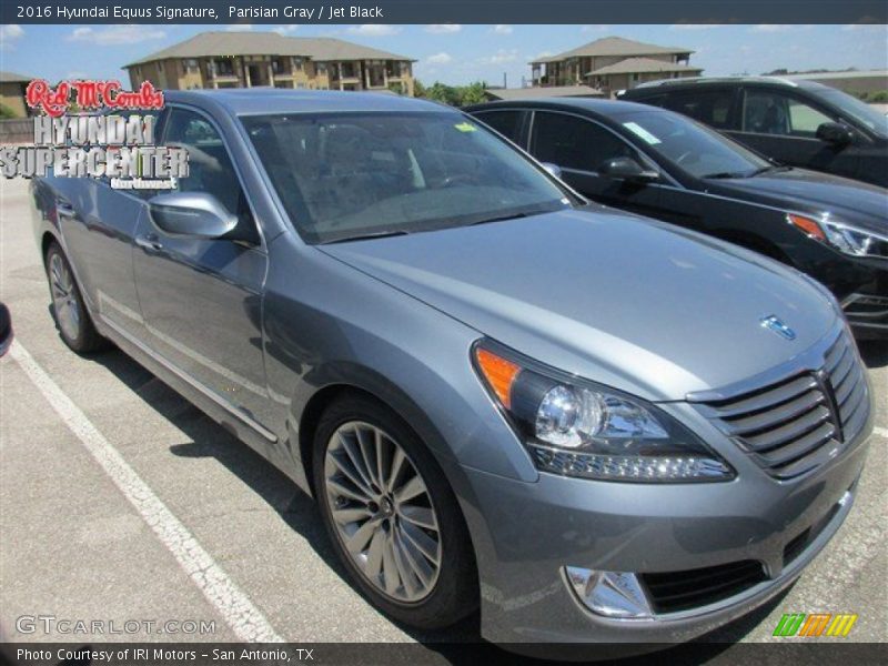Parisian Gray / Jet Black 2016 Hyundai Equus Signature