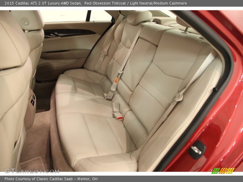Red Obsession Tintcoat / Light Neutral/Medium Cashmere 2015 Cadillac ATS 2.0T Luxury AWD Sedan