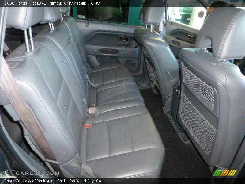 Nimbus Gray Metallic / Gray 2008 Honda Pilot EX-L