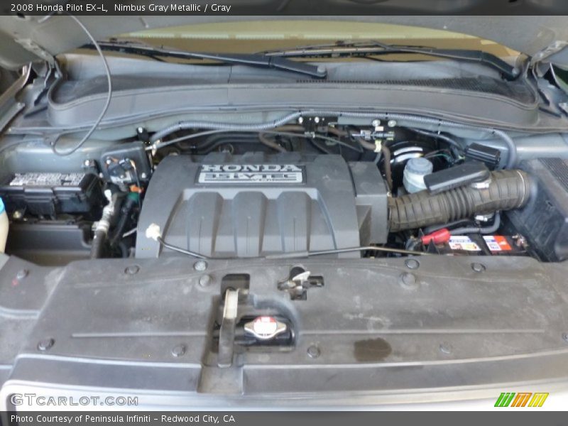 Nimbus Gray Metallic / Gray 2008 Honda Pilot EX-L