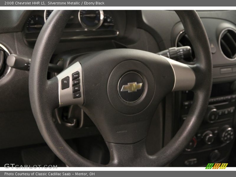Silverstone Metallic / Ebony Black 2008 Chevrolet HHR LS