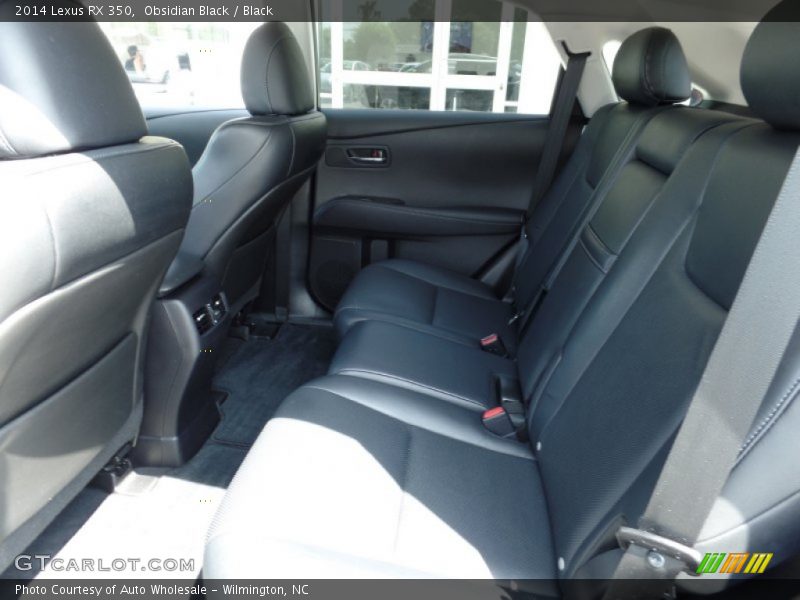 Obsidian Black / Black 2014 Lexus RX 350