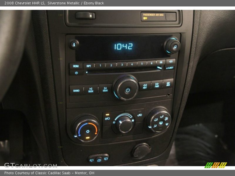 Silverstone Metallic / Ebony Black 2008 Chevrolet HHR LS