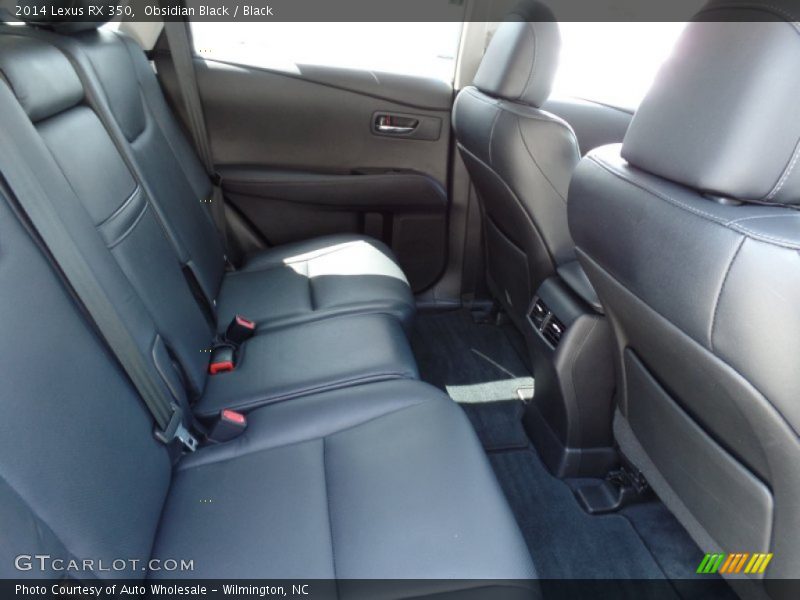 Obsidian Black / Black 2014 Lexus RX 350